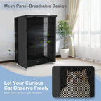 Explore Land blackout cat enclosure cover protecting small pets from sunlight and drafts