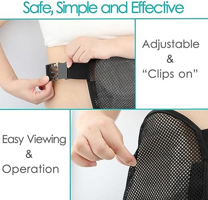 Close up of stretchy material used in GoToHere ostomy accessories