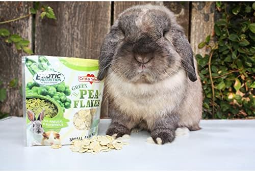 Exotic Nutrition green pea flakes back label details