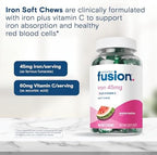 Authentic USA sourced bariatric iron supplement jar