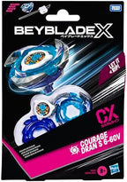 Takara Tomy Beyblade X launcher and ripcord included in set