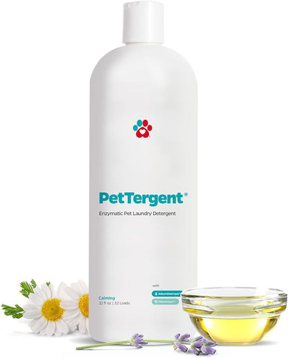 Pet Parents(R) PetTergent(R), Enzymatic Pet Laundry Detergent, 32 oz 32 Loads Pet Stain Remover & Pet Odor Eliminator, Laundry Detergent for Pets (Unscented, 32 oz) - Image 11