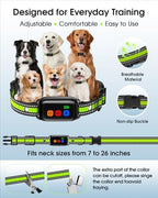 Close up view of the secure charging ports on the waterproof dog training collar.