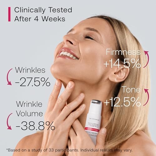 Texture shot of the Bestkiss retinol cream showing its smooth, hydrating formulation for face and chest.