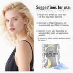 Cosmtek hair color removal powder ingredients list highlighting potassium and ammonium persulfate