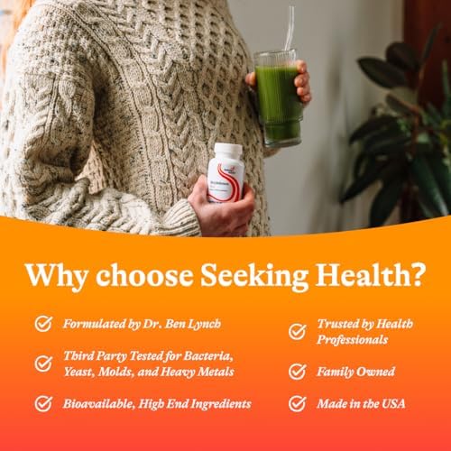 Seeking Health Molybdenum Glycinate dietary supplement vegetarian capsules close up shot