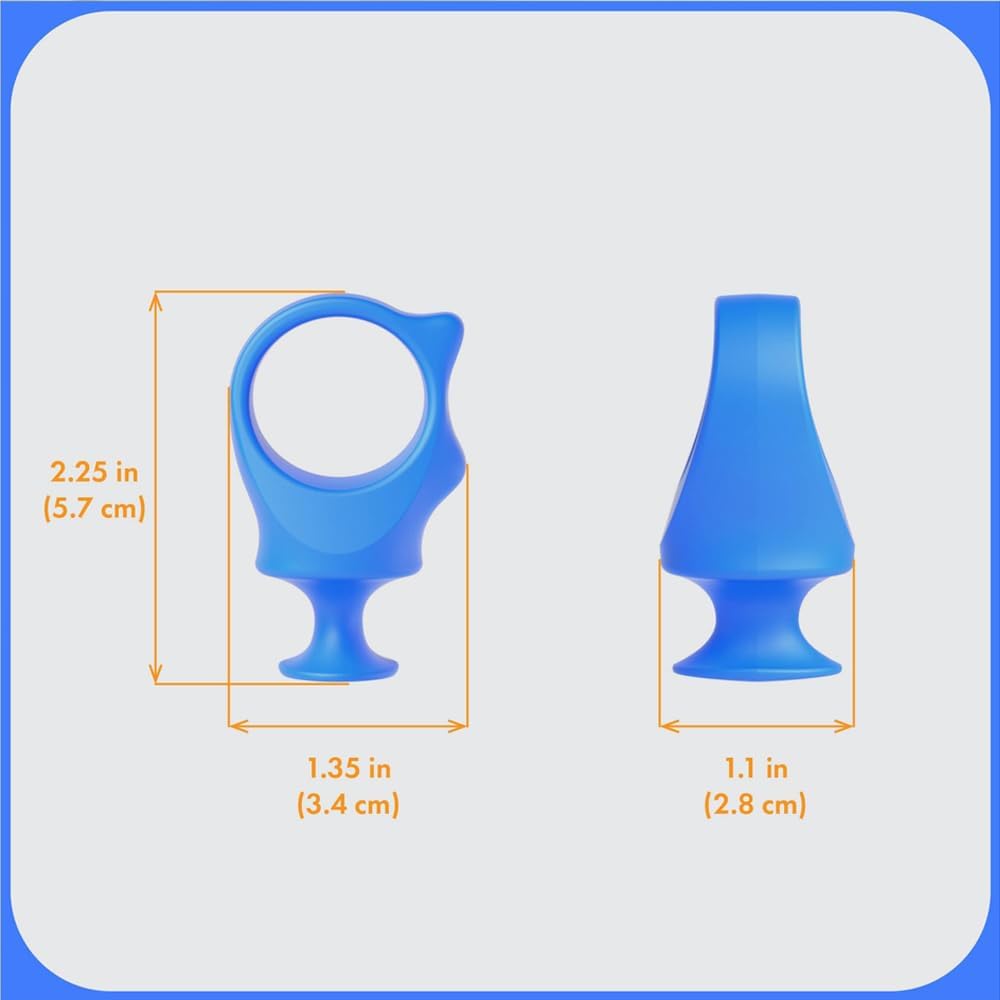 Close up view of Paw Ready natural rubber dental tool