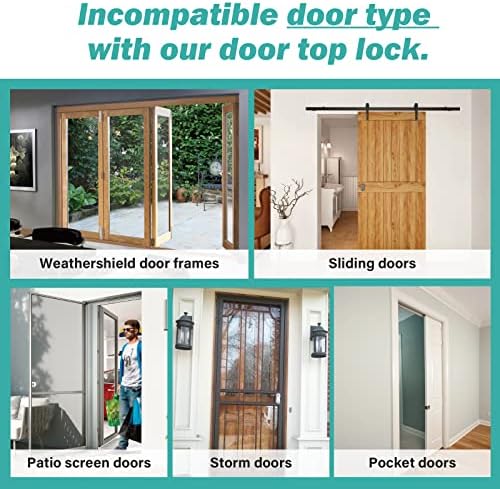 Installation diagram of Billroad child safety door lock