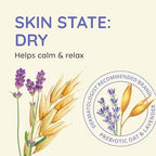 Colloidal oatmeal lotion soothing rough dry patches