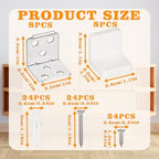 Anti tip furniture straps securely attached to a wooden bookshelf and a white concrete wall