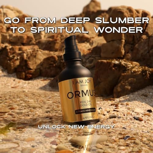 I Am Joy Co. Ormus Gold Oil Monoatomic supplement facts panel