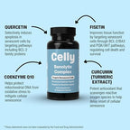 Celly Senolytic Complex capsule close up view