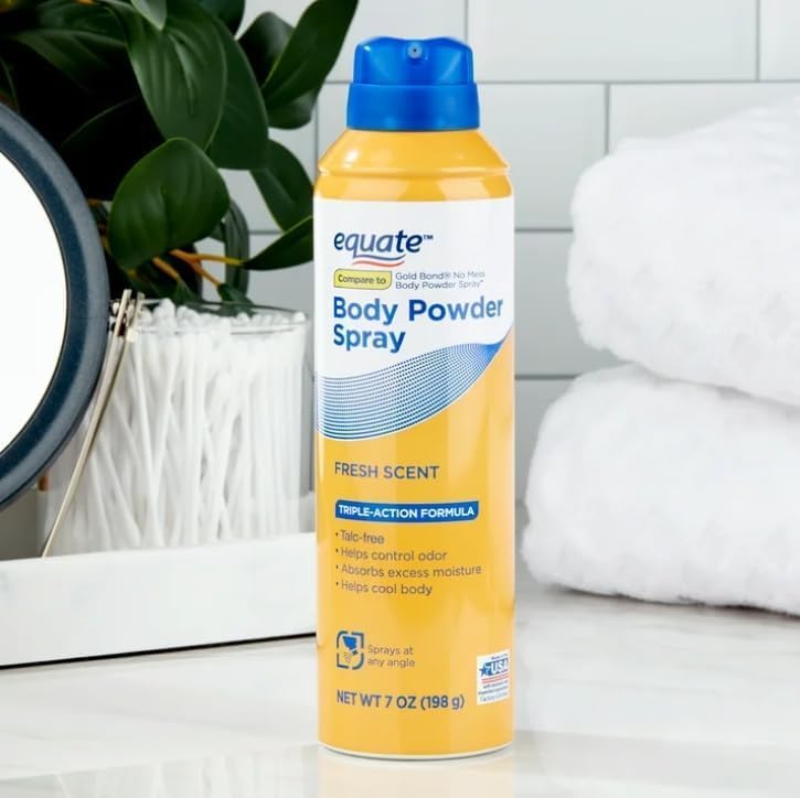 Triple Action Formula body spray for odor protection