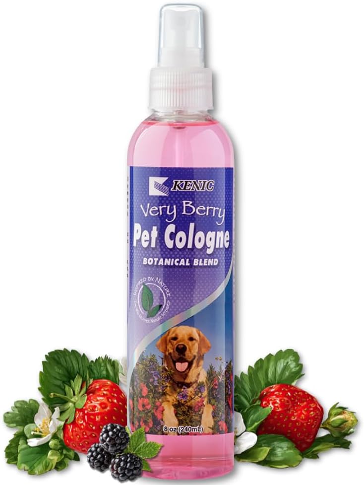 Kenic Pet Cologne, Long Lasting Scented Dog & Cat Deodorizing Spray, Freshens, Neutralizes and Shines Coat Between Baths, Made in USA - Image 11