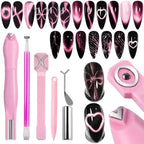 Premium Cosmetic 6 Pieces Cat Eye Magnet Set front view
