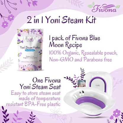 Fivona foldable sitz bath basin showing expandable design for toilet use