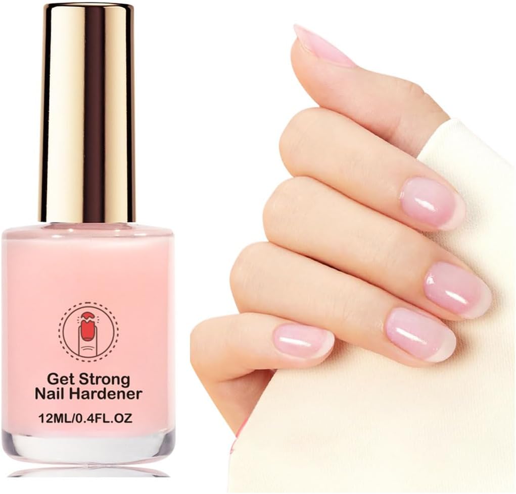 Generic nail strengthener 12ml bottle front view