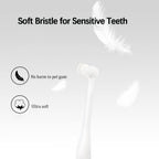 Small dog and cat toothbrush mini head close up
