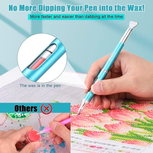 Yacig diamond art pen showing double-sided design
