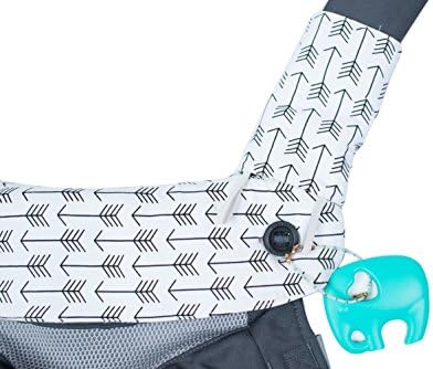 Reversible cotton teething pads for Ergobaby 360