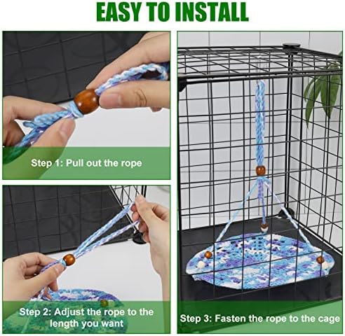 Adjustable bearded dragon basking platform accessory