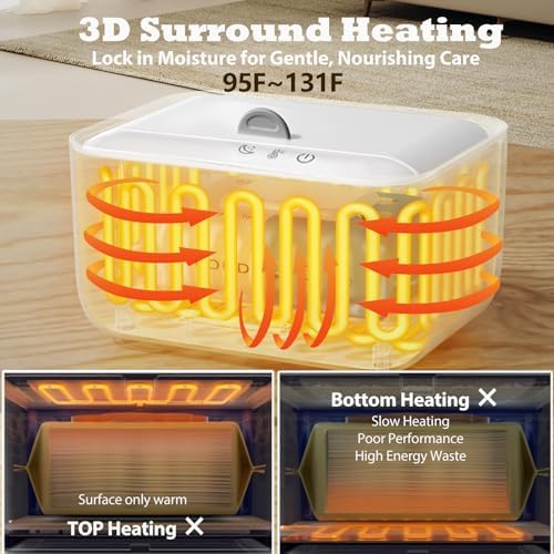 Jjojcll baby wipe warmer digital temperature display and control panel