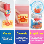 Minisentials magic water elf kit with 12 color gels and 10 molds