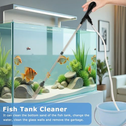 Waylenbo aquarium water changer components displayed