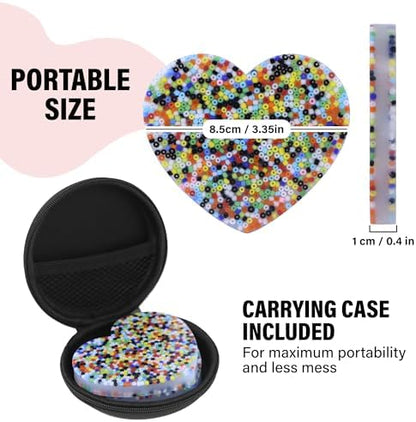 RadBizz Picky Pad stored neatly inside the compact travel organizer pouch.