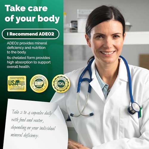 ADEO2 full spectrum ionic mineral blend premium dietary supplement container for full body replenishment