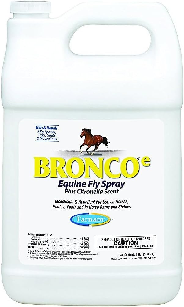 Farnam Bronco Equine Fly Spray front view bottle