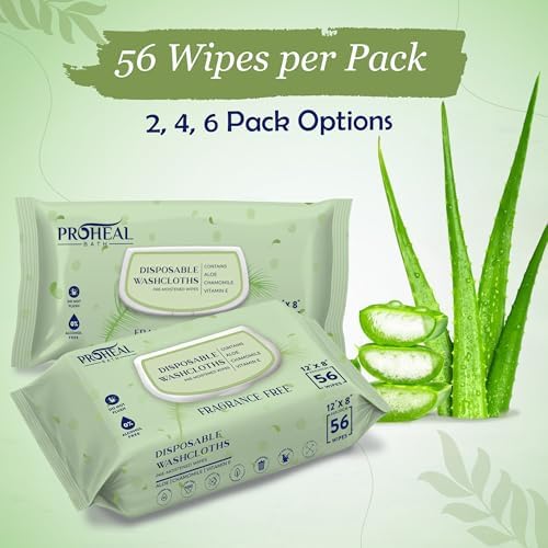ProHeal pre moistened cleansing cloths pack of 112 count total