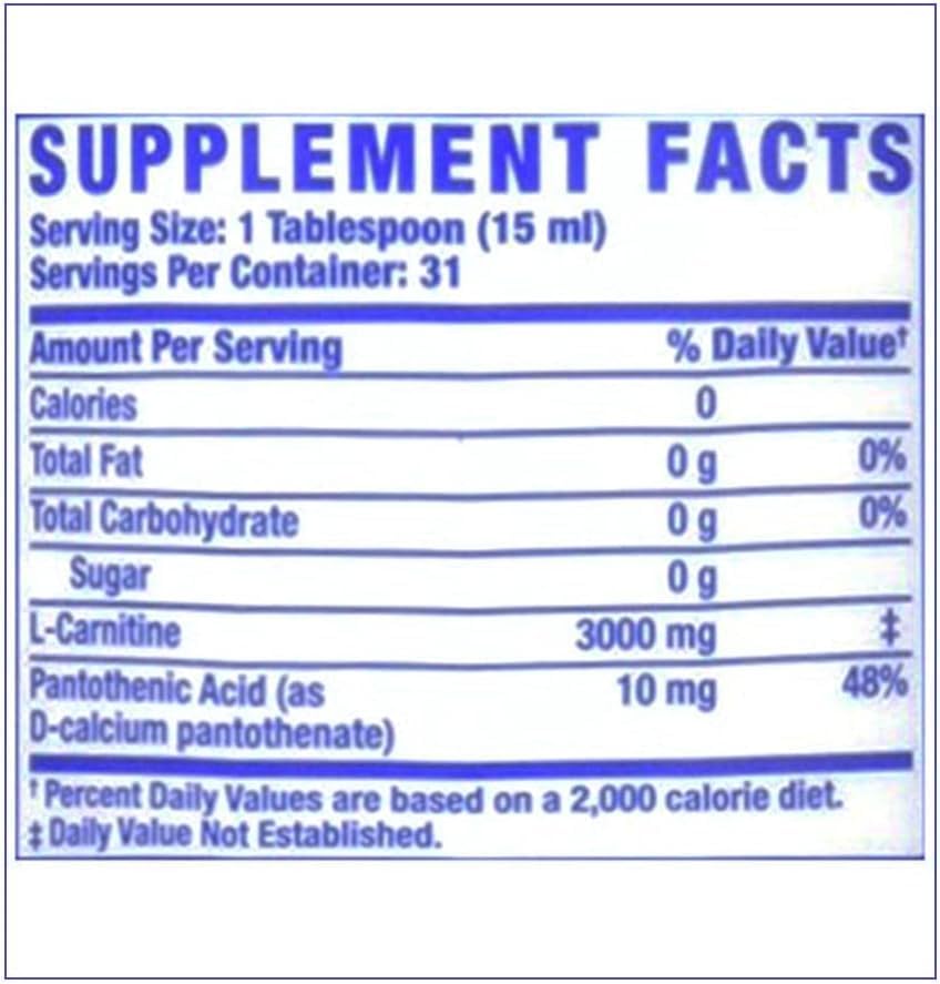 Ronnie Coleman Signature Series L-Carnitine 16 Fluid Ounces container