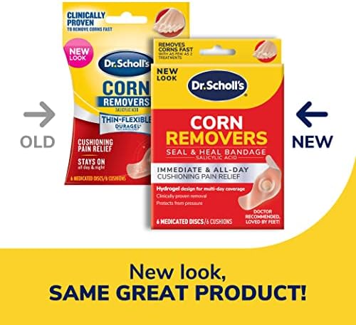 Dr. Scholl's Duragel technology corn removal bandages for foot pain relief