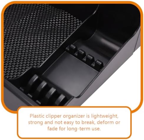 Close up view of the protective notches on the LALAFINA clipper station storage box