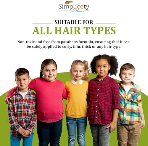 Easy to use trigger spray applicator on Simplicety lice repellent for daily use.