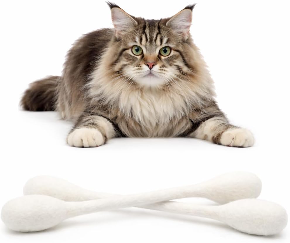 Glaciart One Swabs Cat Toys with Catnip - 6 Pk | Durable for Chew, Cute Cat Toys Interactive Kitty for Boredom, Exercise, & Play | Filled w/Organic Catnip for Anxiety & as Digestive Aid | Gift Idea - Image 10