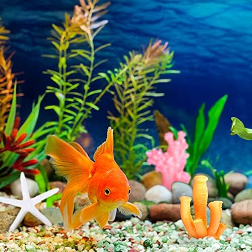Assorted miniature starfish and coral reef decorations by Mimorou for creative aquascaping