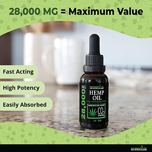 GreenIVe hemp oil product lifestyle showcase
