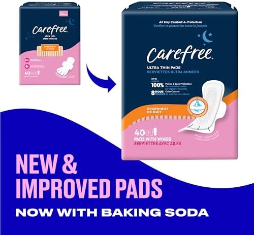 Carefree postpartum protection pads with wide back design