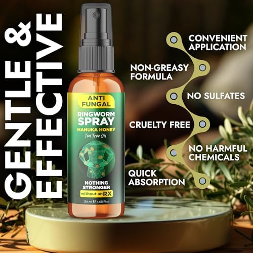 Terramed ringworm treatment spray for athletes foot and jock itch