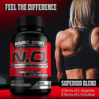 Hard Iron Labs amino acid blend pre workout supplement bottle
