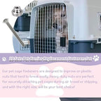 Detailed size demonstration of the M540-R universal pet carrier replacement fasteners.