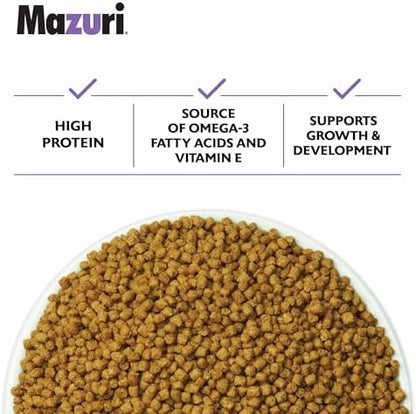 Small round extruded particles of complete hedgehog food pellets