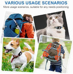 Demonstration of the Android application interface syncing seamlessly with the Bluetooth pet finder device.