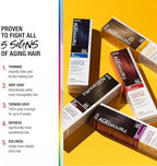 Professional hair root touch up spray for gray roots