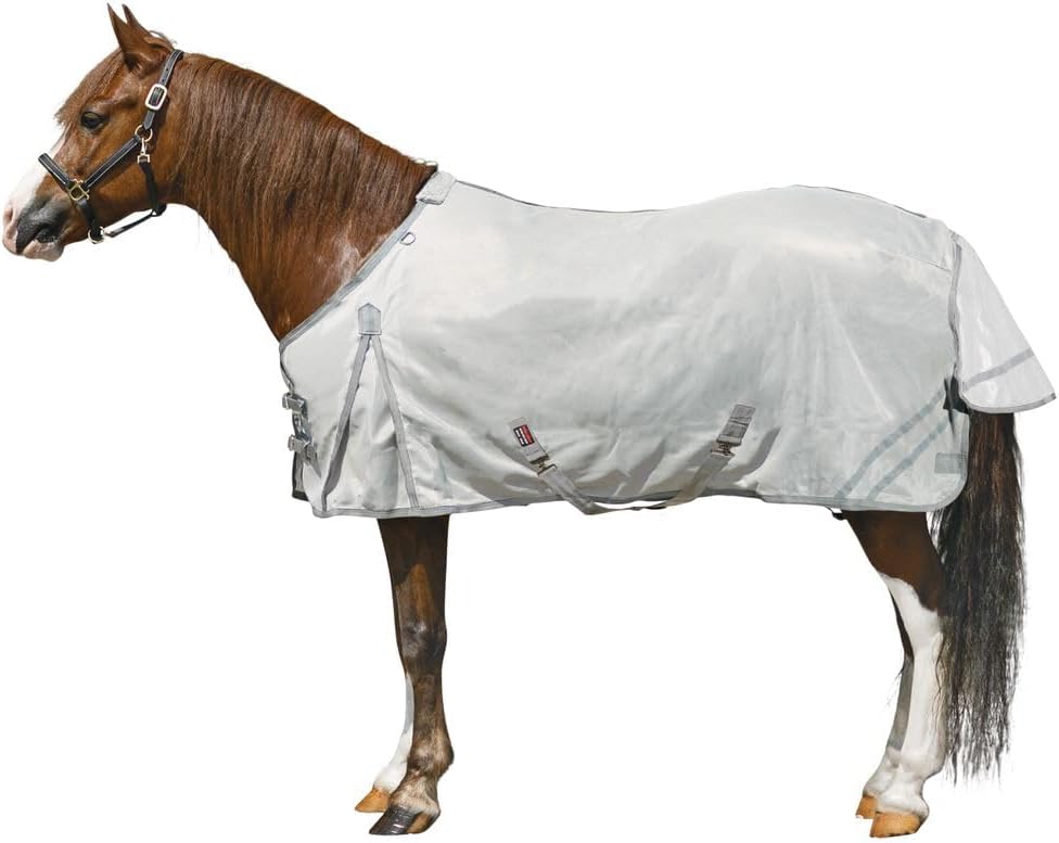 Schneiders Soft Interlock Mesh II Horse Fly Sheets | Superior UV & Insect Protection | Versatile Euro Fit Option | Reflective Safety Design - Image 12
