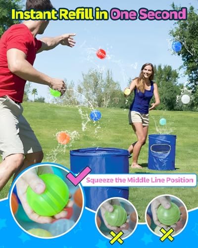 FXCZUZ eco friendly water bombs safe backyard play toys for kids