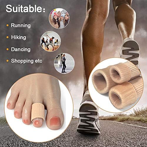 Side view of the stretchable fabric material used in DYKOOK toe protectors