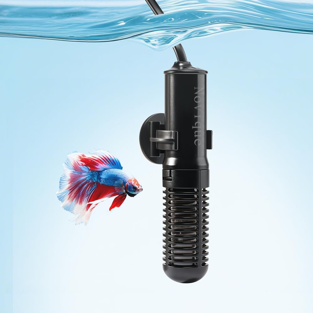 Orlushy 25W mini submersible aquarium heater front view